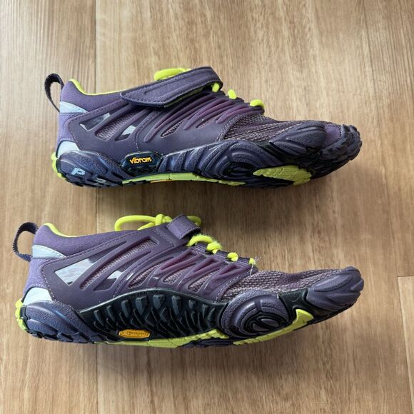 Vibram FiveFingers Shoes V-Train Purple Barefoot Gropcore 17W6606 Women sz 6.5-7 - Picture 2 of 10